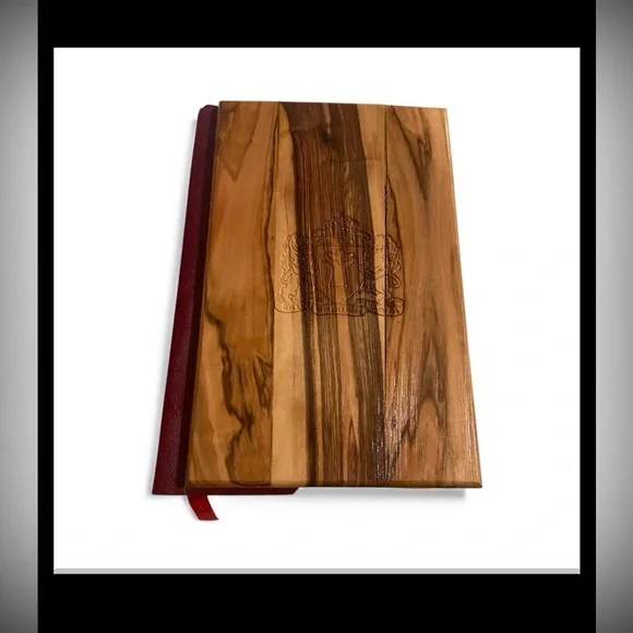 🔆 Vintage Jerusalem Wood Cover Bible #7890 - Picture 3 of 12